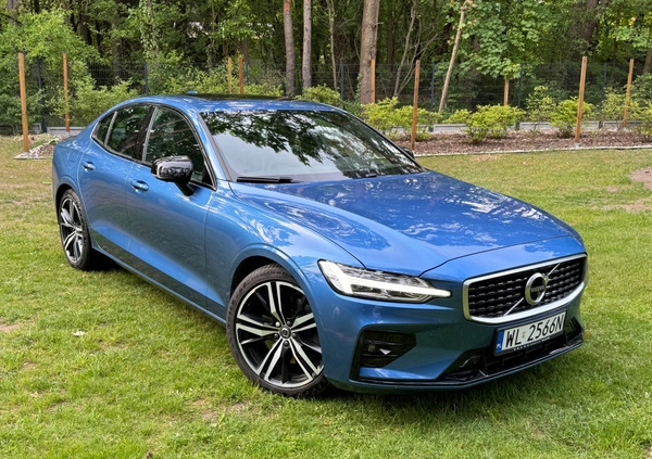 Volvo S60 cena 164000 przebieg: 62163, rok produkcji 2019 z Warszawa małe 596